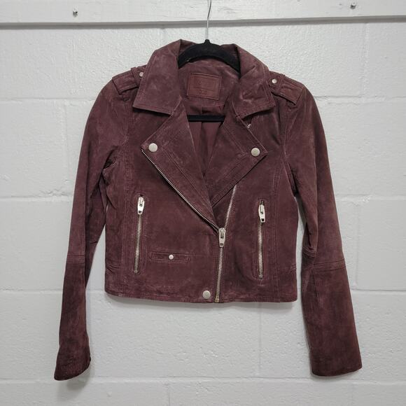 SL-8 Suede Moto Jacket XS - Picture 2 of 13